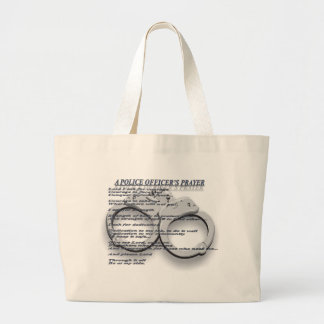 DE PRAYER VAN EEN POLITIEBUREAU GROTE TOTE BAG