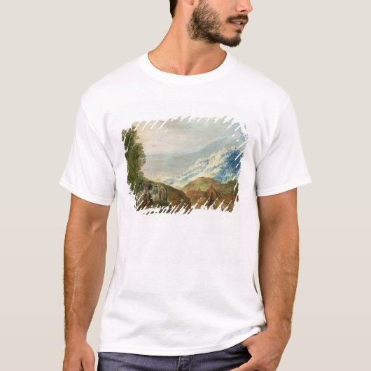De preek op de berg t-shirt (Voorkant)