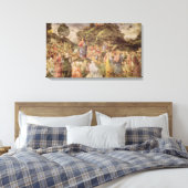 De preek op de berg, van de Sistine Canvas Afdruk (Insitu (Slaapkamer))