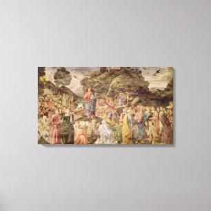 De preek op de berg, van de Sistine Canvas Afdruk