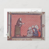 De preek, van Ovide moraliseert Briefkaart (Voorkant / Achterkant)