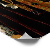 De preken van de heilige Stephen in Jeruzalem Poster (Hoek)