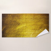De près? jaune? mur? texture ? pour ? VINTAGE ? Do (Serviette de bain)