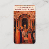 De presentatie contactkaartje (Voorkant)