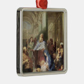De presentatie in de tempel, 1692 metalen ornament (Rechts)