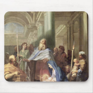 De presentatie in de tempel, 1692 muismat