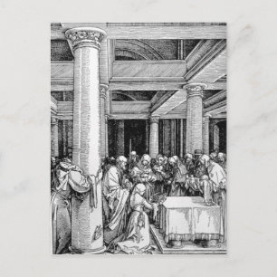 De presentatie in de tempel, c.1503/4 briefkaart