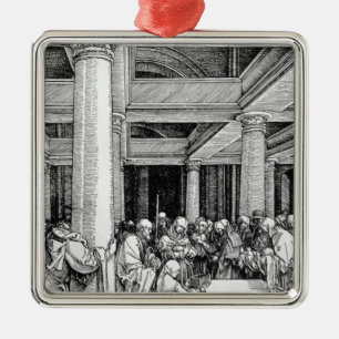 De presentatie in de tempel, c.1503/4 metalen ornament