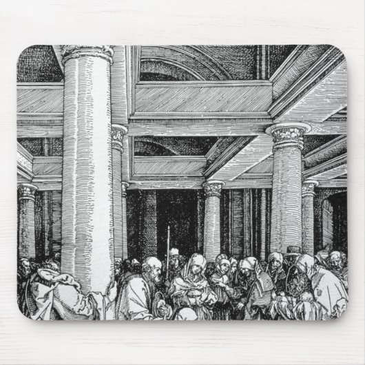 De presentatie in de tempel, c.1503/4 muismat (Voorkant)