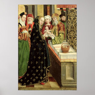 De presentatie in de tempel poster