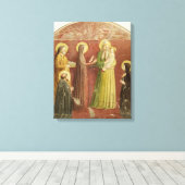 De presentatie in de tempel, uit een reeks p canvas afdruk (Insitu (Houten vloer))