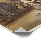 De presentatie van Christus in de tempel Poster (Hoek)