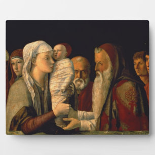 De presentatie van Jezus in de tempel Fotoplaat