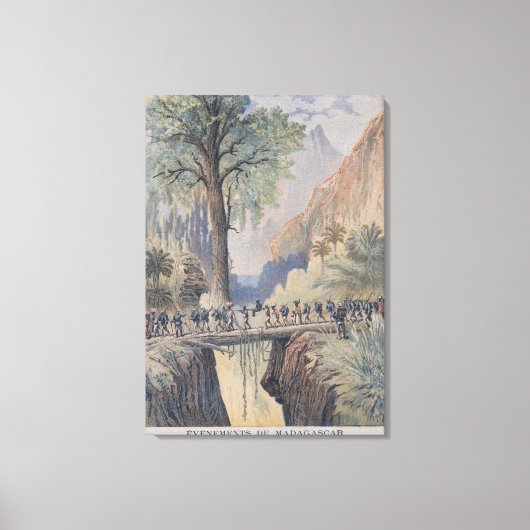 De President van Madagaskar Canvas Afdruk (Voorkant)
