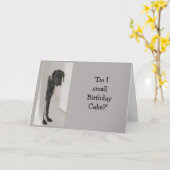 De Pret van de Cake van de Verjaardag van de ZOON Kaart (Gele Bloem)