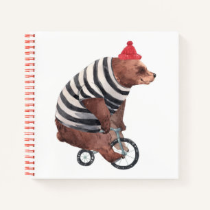 De Pret van de fiets draagt Notitieboek