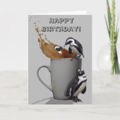 De pret van de pinguïn! kaart (Voorkant)