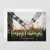 De prettige feestdagen (plural:) Neutrale Paren (Voorkant / Achterkant)