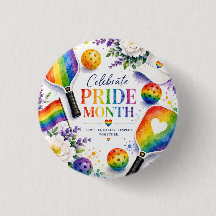 De Pride Pickleball Regenboog thema