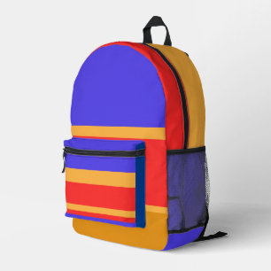 De primaire kleuren Kinder schoolboekentas Bedrukte Rugzak