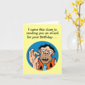 De primitieve Kaart van de Verjaardag (Gele Bloem)