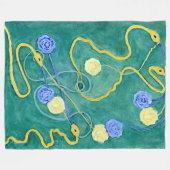 De Primordiale Chaos van Hilma af Klint Fleece Deken (Voorkant (Horizontaal))