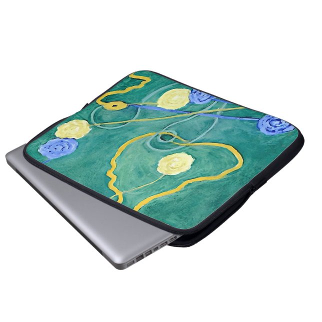 De Primordiale Chaos van Hilma af Klint Laptop Sleeve (Voorkant onderkant)