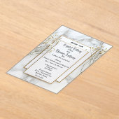 De Princess Nest Frosted Acryl Uitnodiging Acryl Uitnodigingen (Laagn)