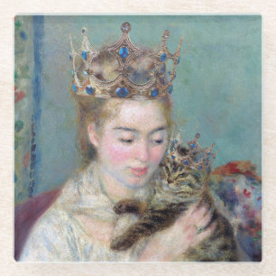 De prins en ik glazen onderzetter