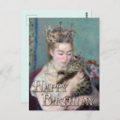 De Prins en Mij Verjaardag Briefkaart (Voorkant / Achterkant)