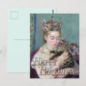 De Prins en Mijne Verjaardag is Leuk Briefkaart (Voorkant / Achterkant)