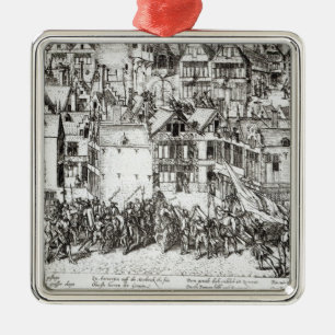 De Prins van Sinaasappel Metalen Ornament