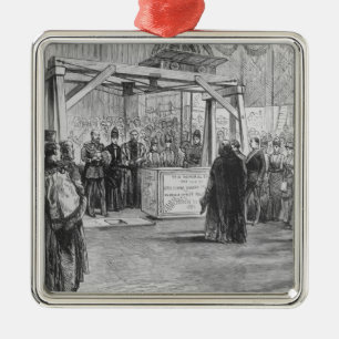 De prins van Wales die de Metalen Ornament