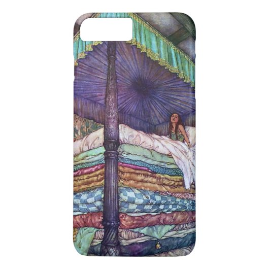 De prinses en de erwt van Edmund Dulac Case-Mate iPhone Case (Achterkant)