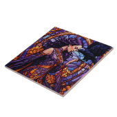 De prinses en de raaf tegeltje (Zijkant)