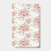 de prinses floral blush feest badge (Back)