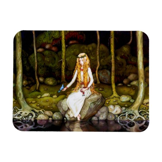 De prinses in het bos magneet (Horizontaal)