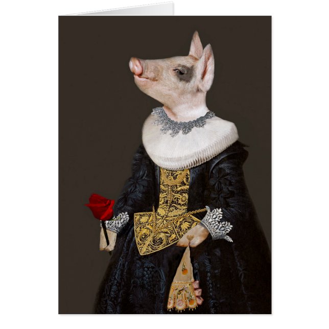 De prinses van Bling - Anthropomorfe Piglet (Voorkant)