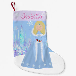 De Prinses van de winter met het Haar van de Kleine Kerstsok