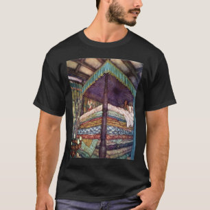 De Prinsessen en de Erwt Edmund Dulac T-shirt