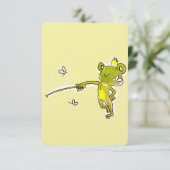 De prinskikker bedankkaart (Staand voorkant)