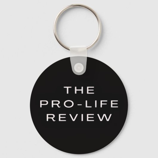 De Pro-Life Review Sleutelhanger (Voorkant)