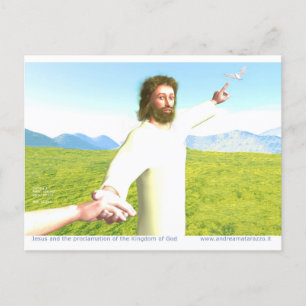 De proclamatie van het Koninkrijk God Briefkaart