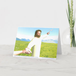 De proclamatie van het Koninkrijk God Kaart