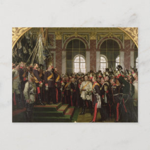 De proclamatie van Wilhelm Briefkaart