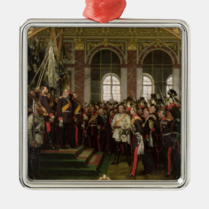 De proclamatie van Wilhelm Metalen Ornament