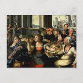 De prodigal Son, 1536 Briefkaart (Voorkant)