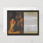De prodigal zoon. briefkaart (Voorkant / Achterkant)