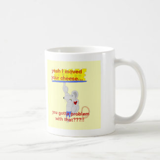 De producten van de kaasmakerij koffiemok