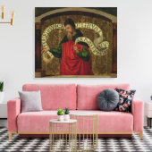 De profeet Amos, 1535 Canvas Afdruk (Insitu (Woonkamer))